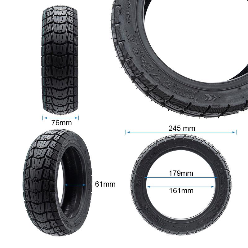 Guma 10X2,75 - 6,5 Cestovna