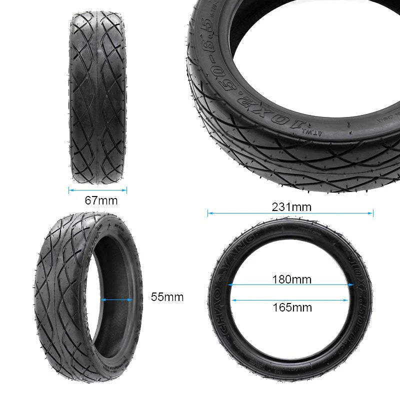 Guma 10X2,5-6,5 Tubeless