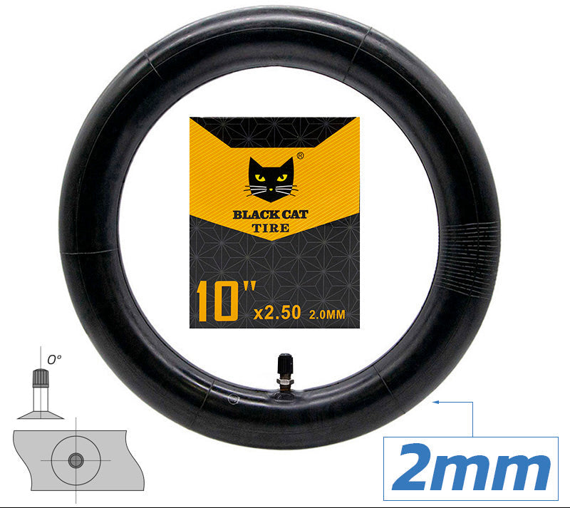 Zračnica 10X2,5 2MM Black Cat Ravni V.